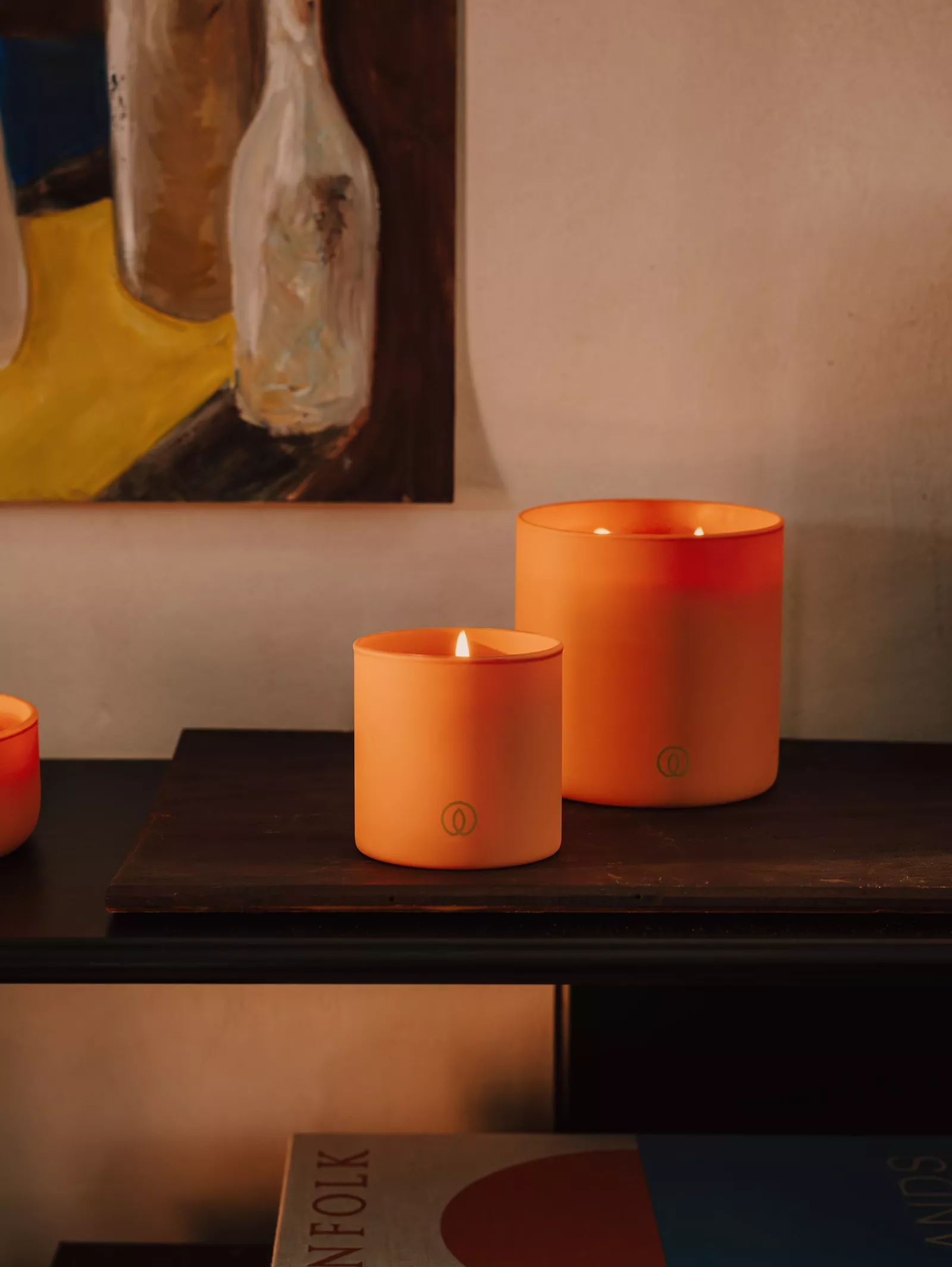 Glow scented candle 1-wick