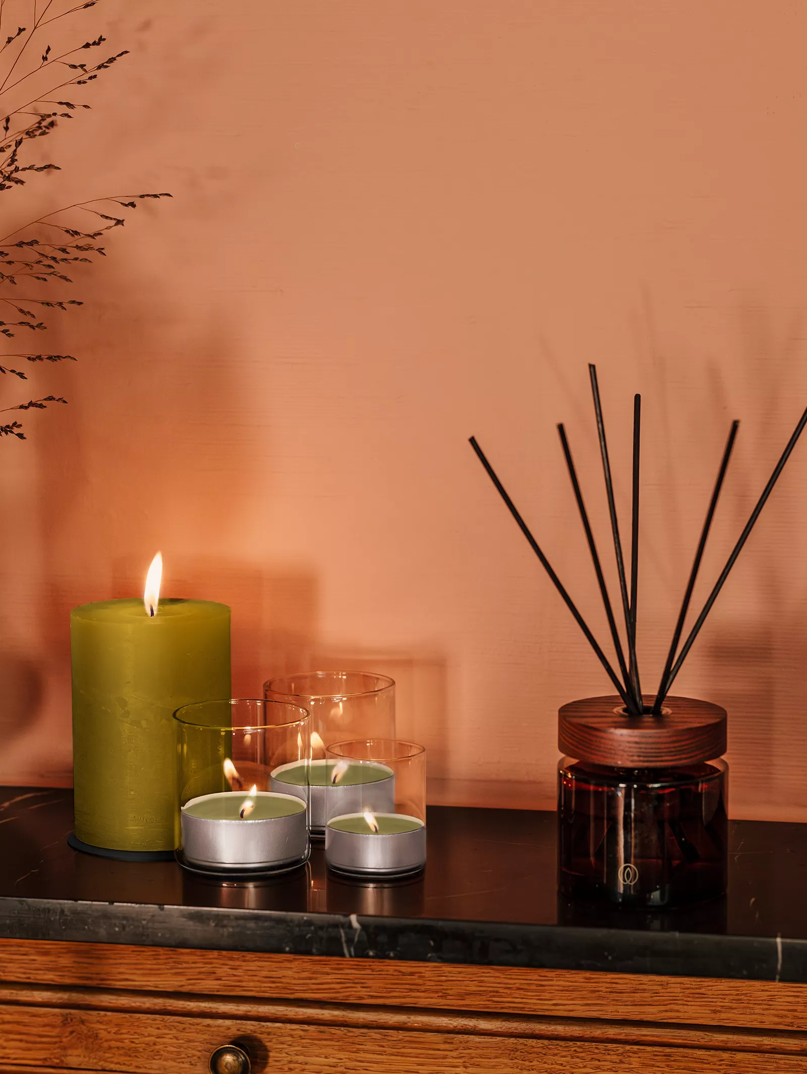 Scented tealights