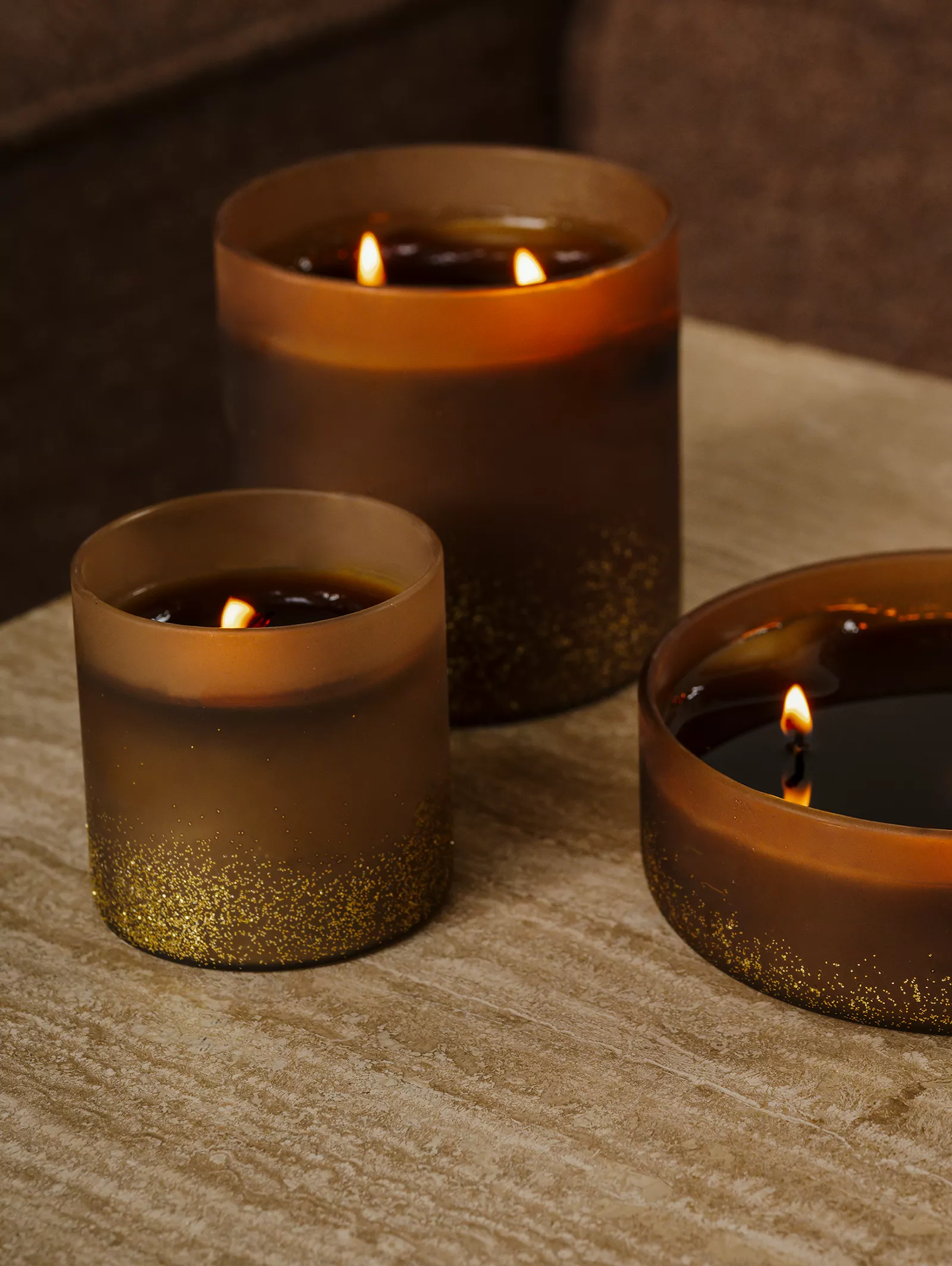 WinterGlow scented candle 1-wick