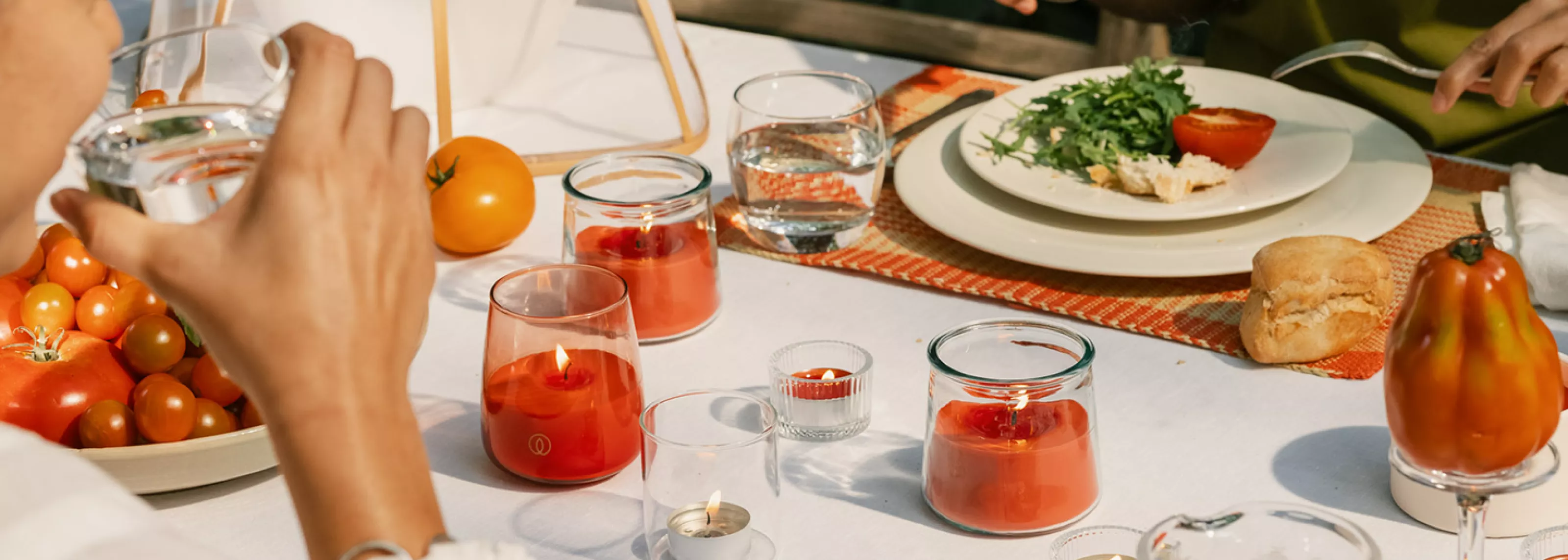 Citronella scented candles