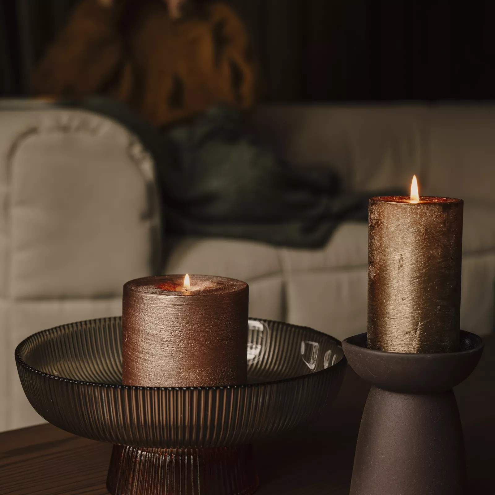 Metallic Candle