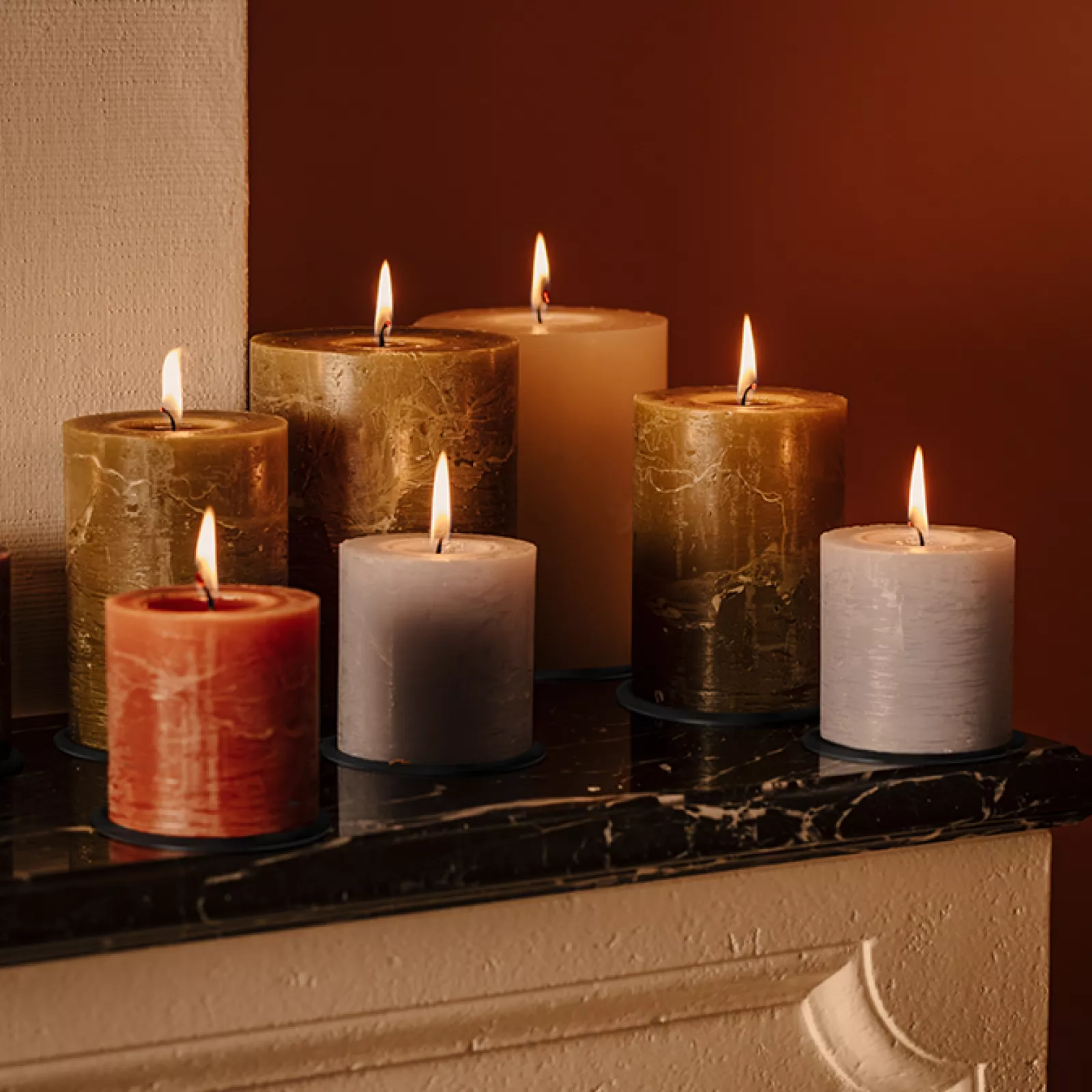 Rustic Candles