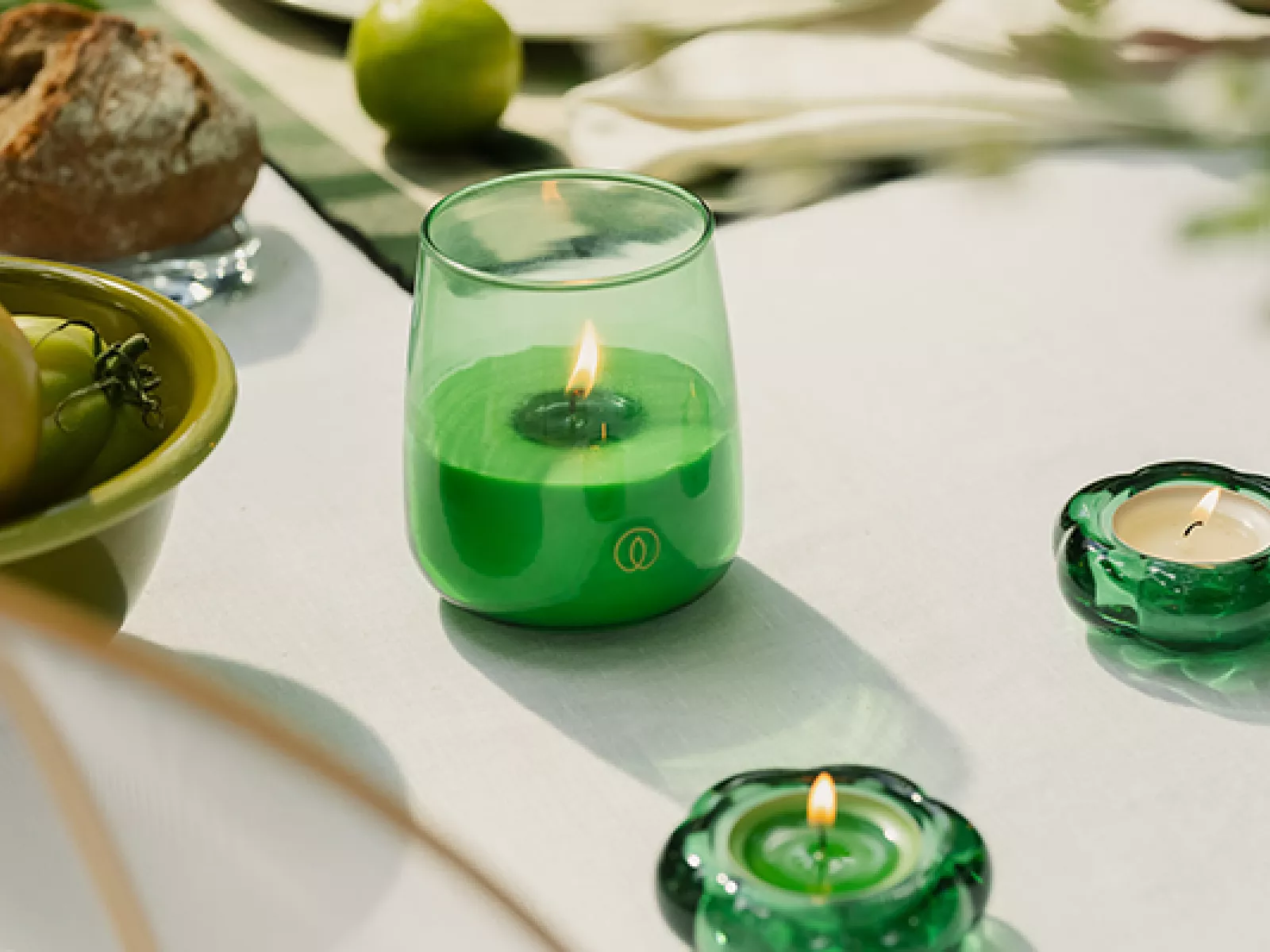 LushGlow scented candles