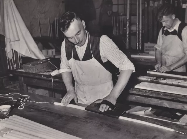 Spaas geschiedenis - kaarsen bewerken