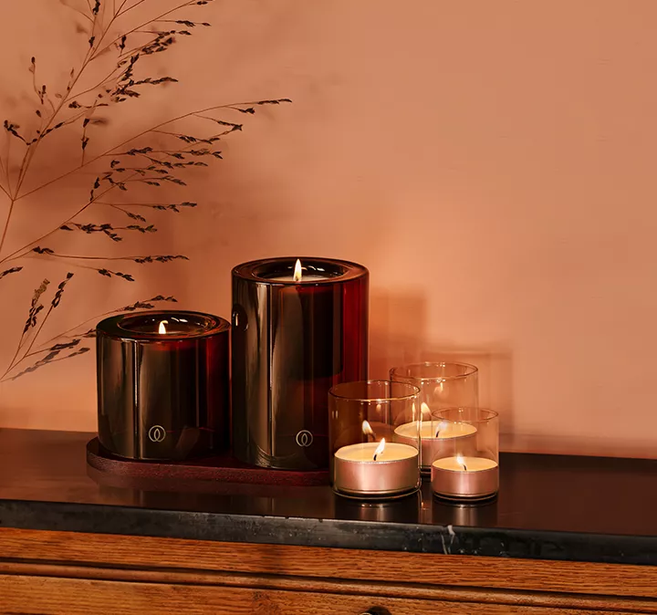 Rosegold Tealights