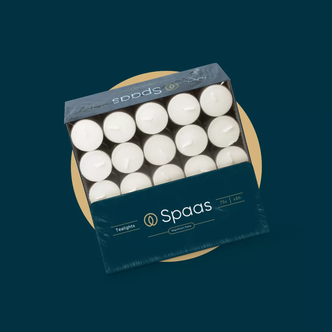 Theelichten niet geur in FSC karton